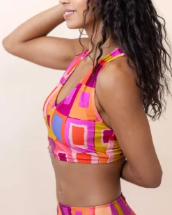 Sale Moroccan Switch V Crop Swim Tops