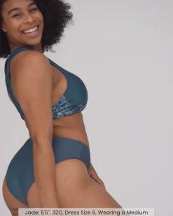 Hot Switch V Crop Swim Tops