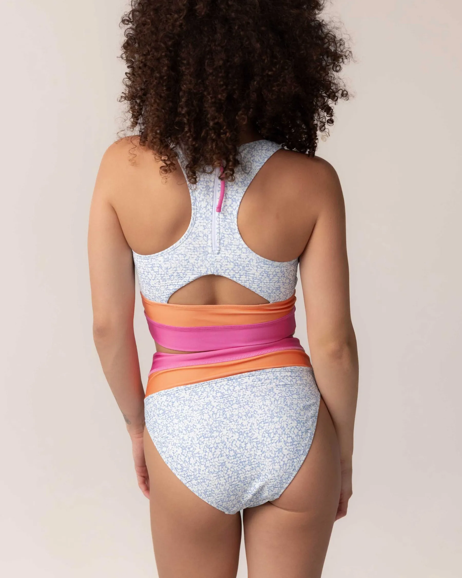 Best Colorblock High Leg bottom Mommy & Me|Swim Bottoms