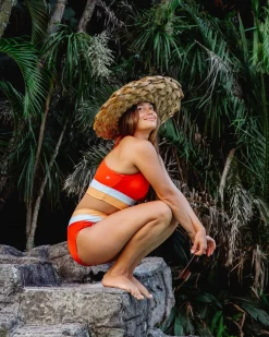 Cut Back Crop Mommy & Me|Swim Tops