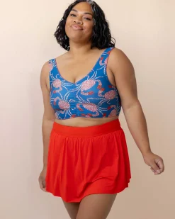 Clearance Sea Spray Skirt Swim Bottoms