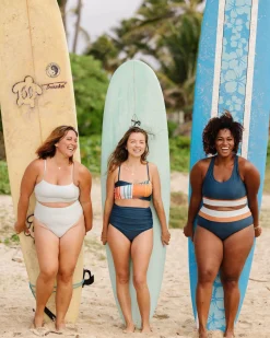 New Crossover Bralette Swim Tops