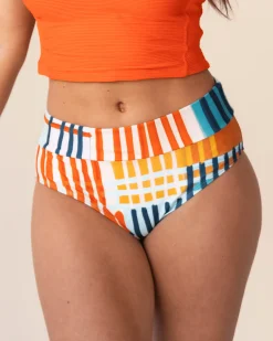 Sale Mid Rise Bottom Swim Bottoms