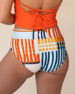 Sale Mid Rise Bottom Swim Bottoms