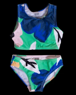 Online Sea Floral Kids Mini Two Piece Set Mommy & Me