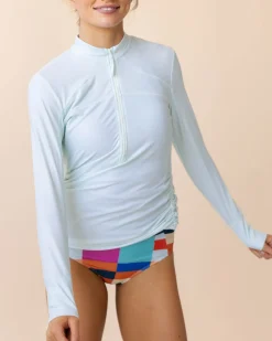 Hot Baywatch Rashguard Sun Protection