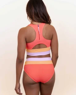 Hot Colorblock Bottom Swim Bottoms