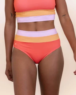Hot Colorblock Bottom Swim Bottoms