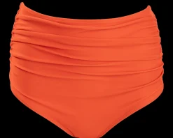 Discount Ruched High Rise Bottom Swim Bottoms