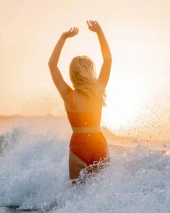 Discount Ruched High Rise Bottom Swim Bottoms