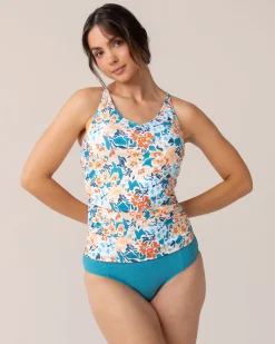 New Still Water Flat Rib Bikini Bottom Swim Bottoms
