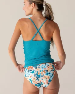 New V-Neck Tankini Swim Tops