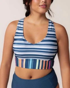 Hot Underwire V-Neck Crop Swim Tops