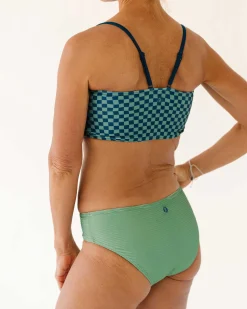 Online Textured Bikini Bottom Swim Bottoms
