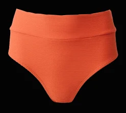 Sale Textured Mid Rise Bottom Swim Bottoms