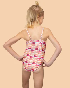 Discount Girls Skinny Strap One Piece One Pieces