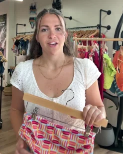 Clearance High Leg Ruched Bottom Swim Bottoms