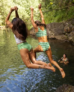 Discount Mid Rise Bottom Swim Bottoms