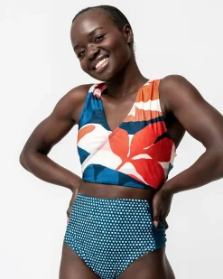 Discount Switch V Crop Swim Tops