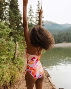 Best Womens Side Tie One Piece Mommy & Me|One Pieces