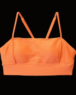 Sale Flat Rib Surf Crop Swim Tops